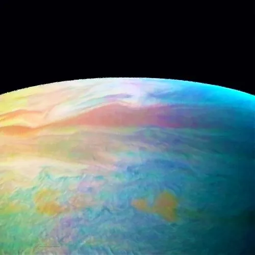 Clouds of Jupiter Generative Digital Painting