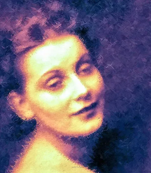 Greta Garbo Portrait art